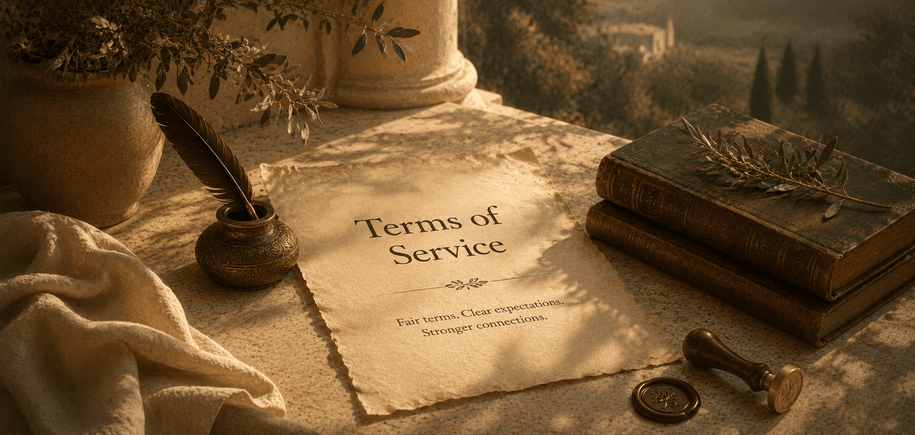 Terms of Service Illustration